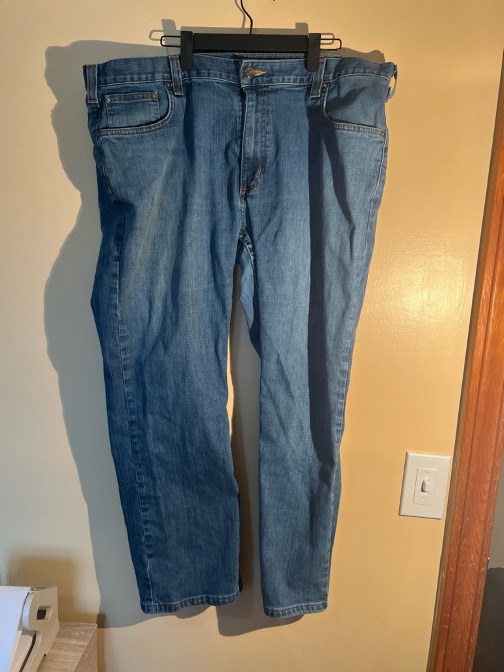 Men’s Carhartt Relaxed Fit Blue Jeans Size 40x28